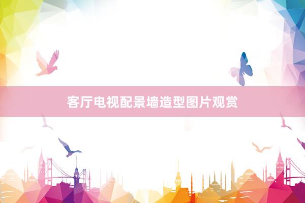 客厅电视配景墙造型图片观赏